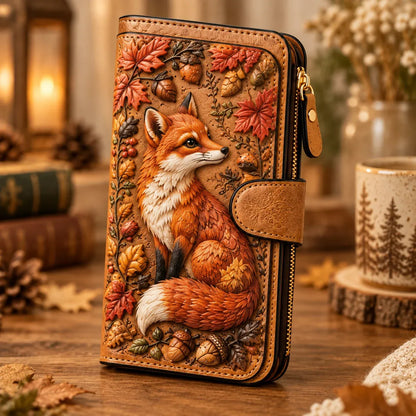 ✨ Vintage Embossed Art Wallet – Choose Your Favorite Design