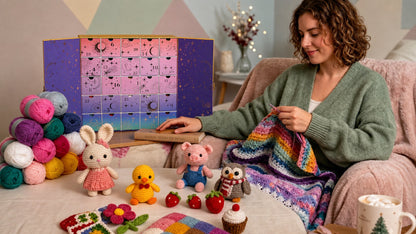 🧵 Crochet Advent Calendar 2026 – 25 Days of Yarn, Crochet Tools, Patterns & Creative Surprises (🔥Same as in the video)