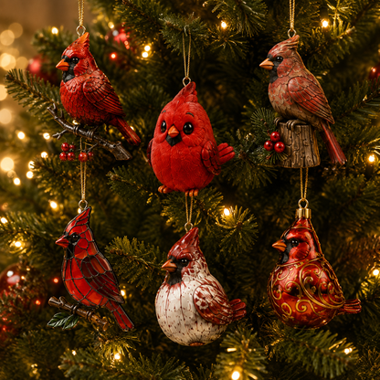 Last 50 pcs⏰ High-quality  model✨Cardinal Christmas 24-Day Countdown Calendar – Limited Anniversary Edition