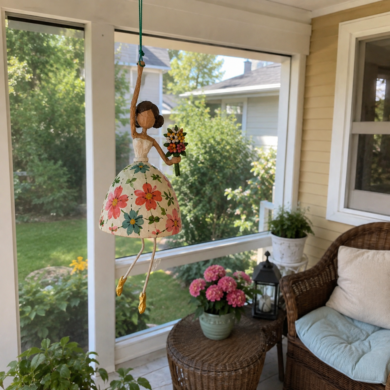 🌈Whimsical Dancing Lady Hanging Ornament