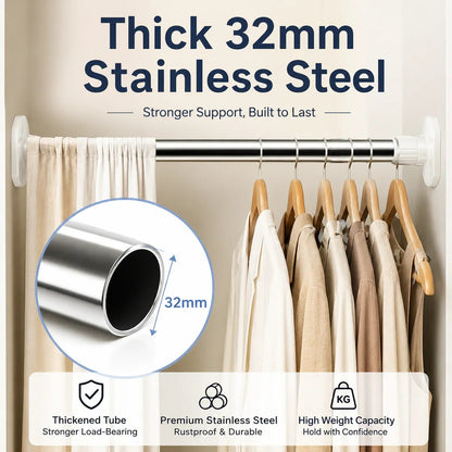 🔥LAST DAY 49% OFF🏠Drill-Free Adjustable Rod