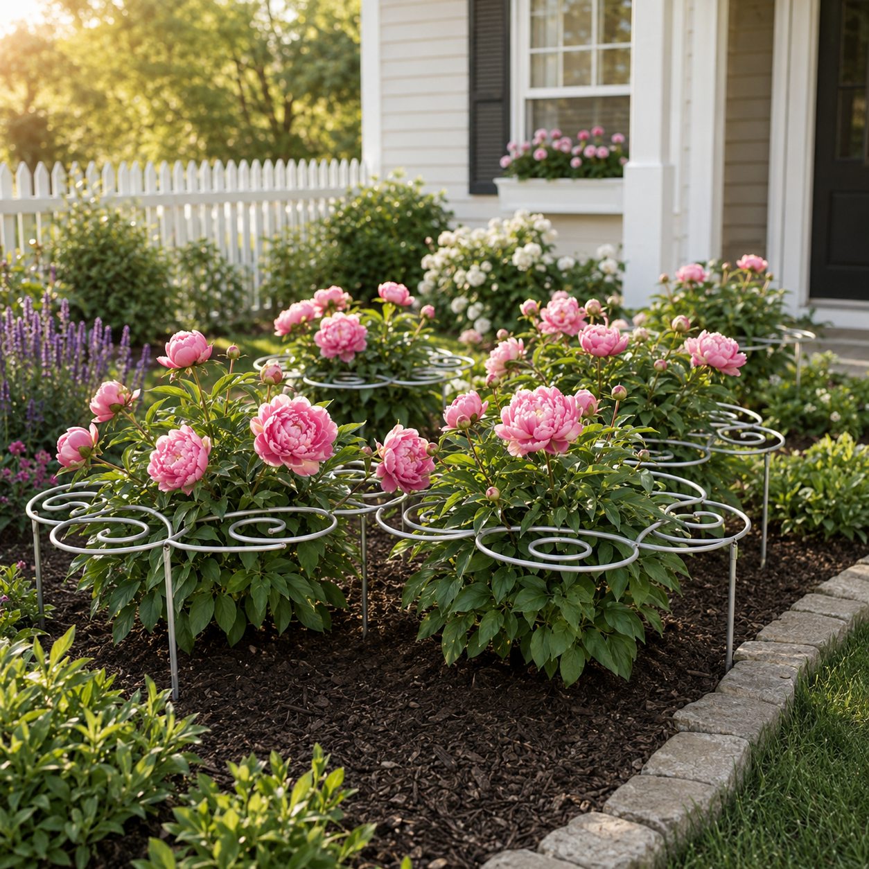 🌱✨Metal Plant Support Poles