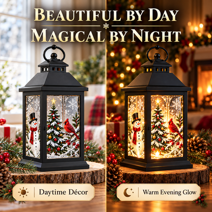 Interchangeable Crystal Lantern™ – Light-Up Holiday Décor