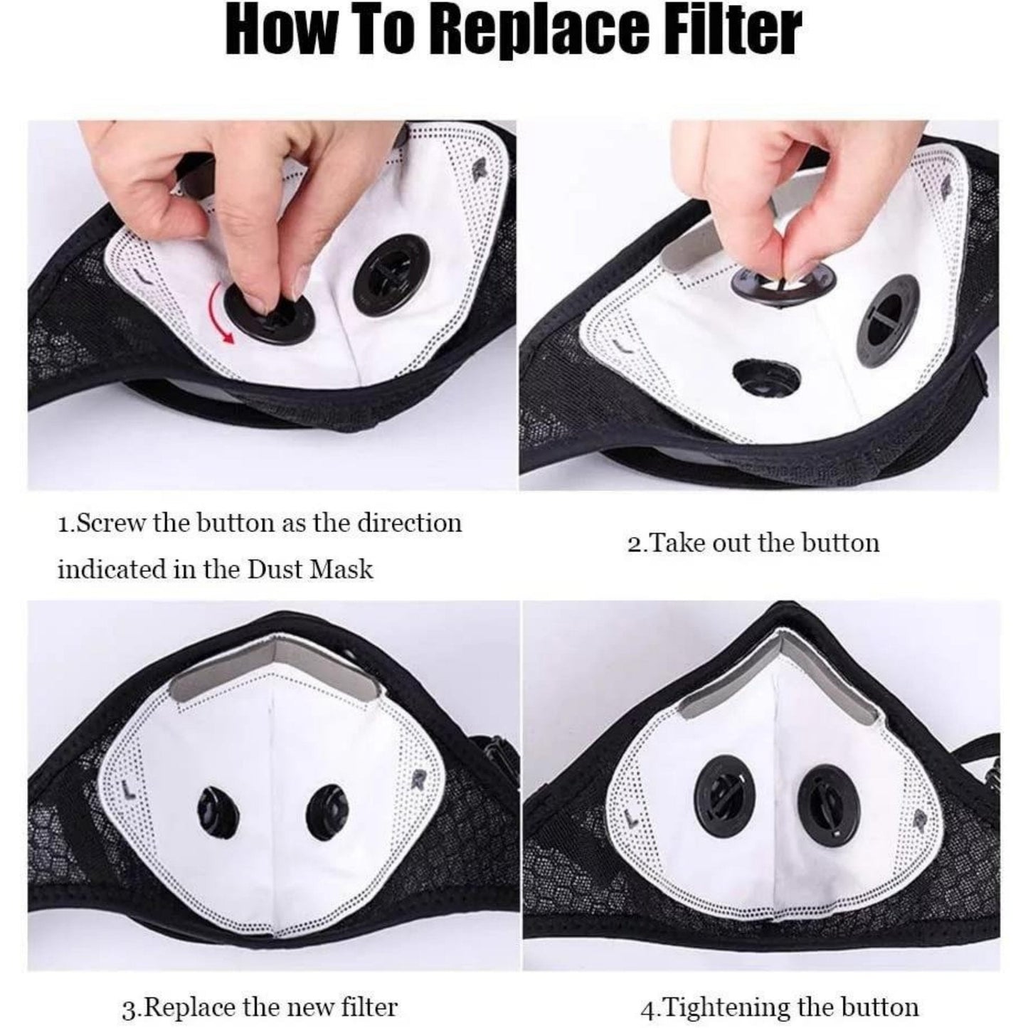💦Reusable Carbon Filter Dust Mask – Built for Active Lifestyles🎁