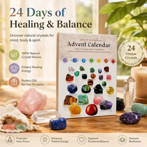 💎2026 Crystal Discovery Advent Calendar — 24 Days of Natural Gemstone Surprises