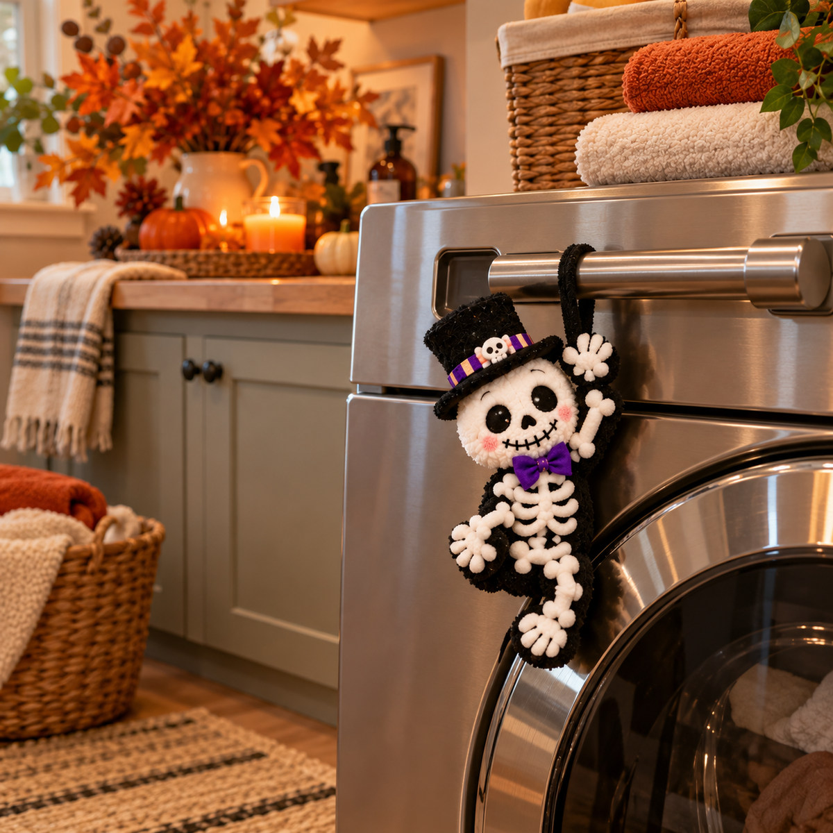 Halloween Handle Huggers – Plush Fridge, Rail & Hook Decorations