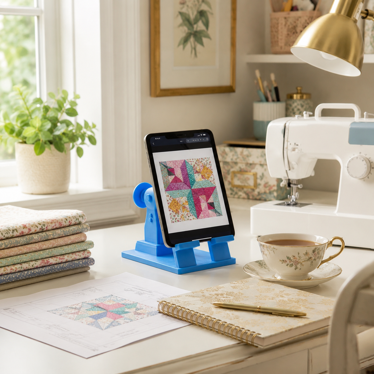 Cute Sewing Machine Stand for Crafters