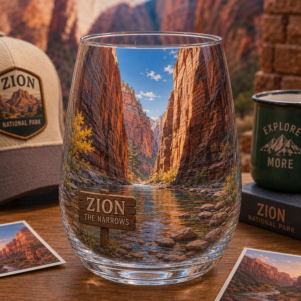🏞️ National Park Scenic Glass Collection