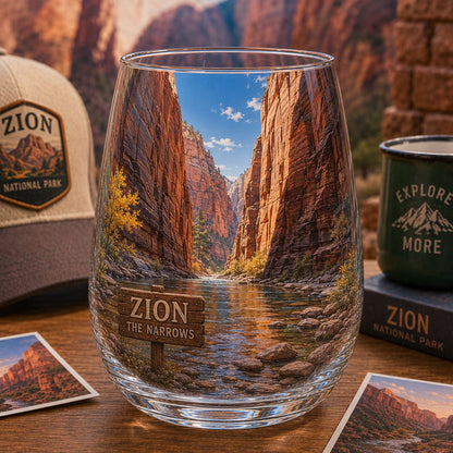 🏞️ National Park Scenic Glass Collection