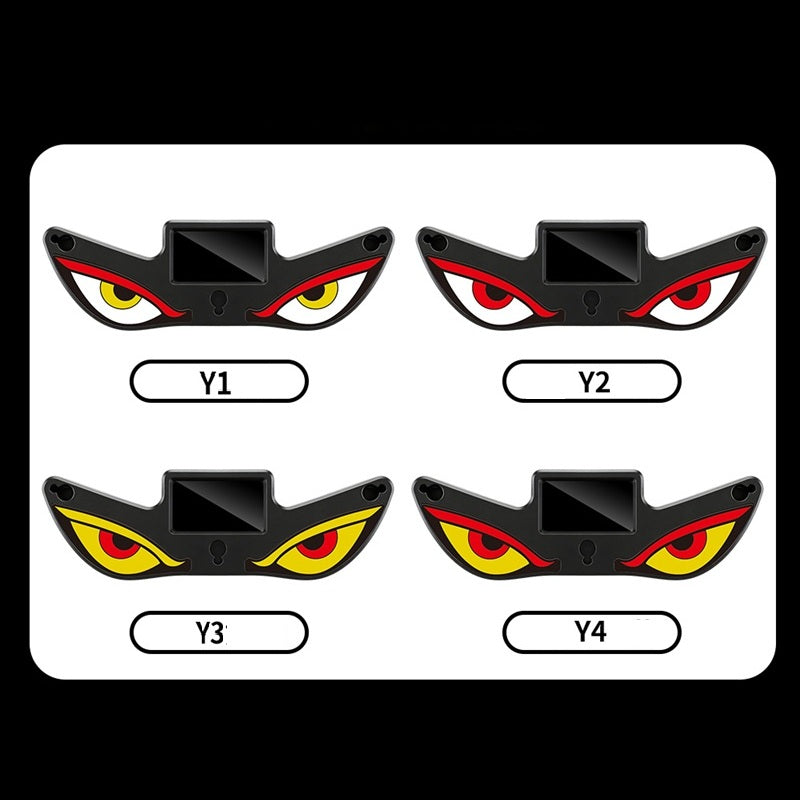 Solar Devil Eye LED Car Warning Light