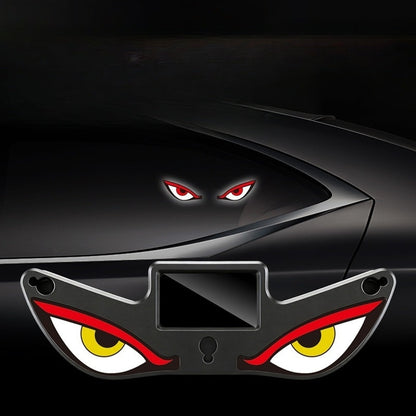 Solar Devil Eye LED Car Warning Light