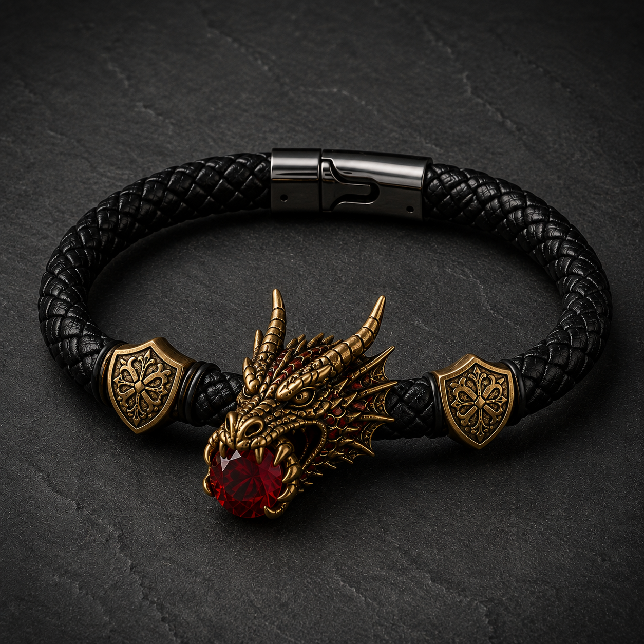 Dragon’s Oath Gemstone Bracelet