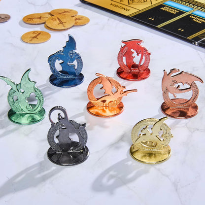 MONOPOLY: Fourth Wing Edition – Dragon Rider Fantasy Board Game