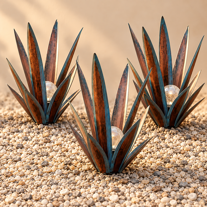 🔥LAST DAY 50% OFF✨Glowing Solar Agave Garden Light🌿