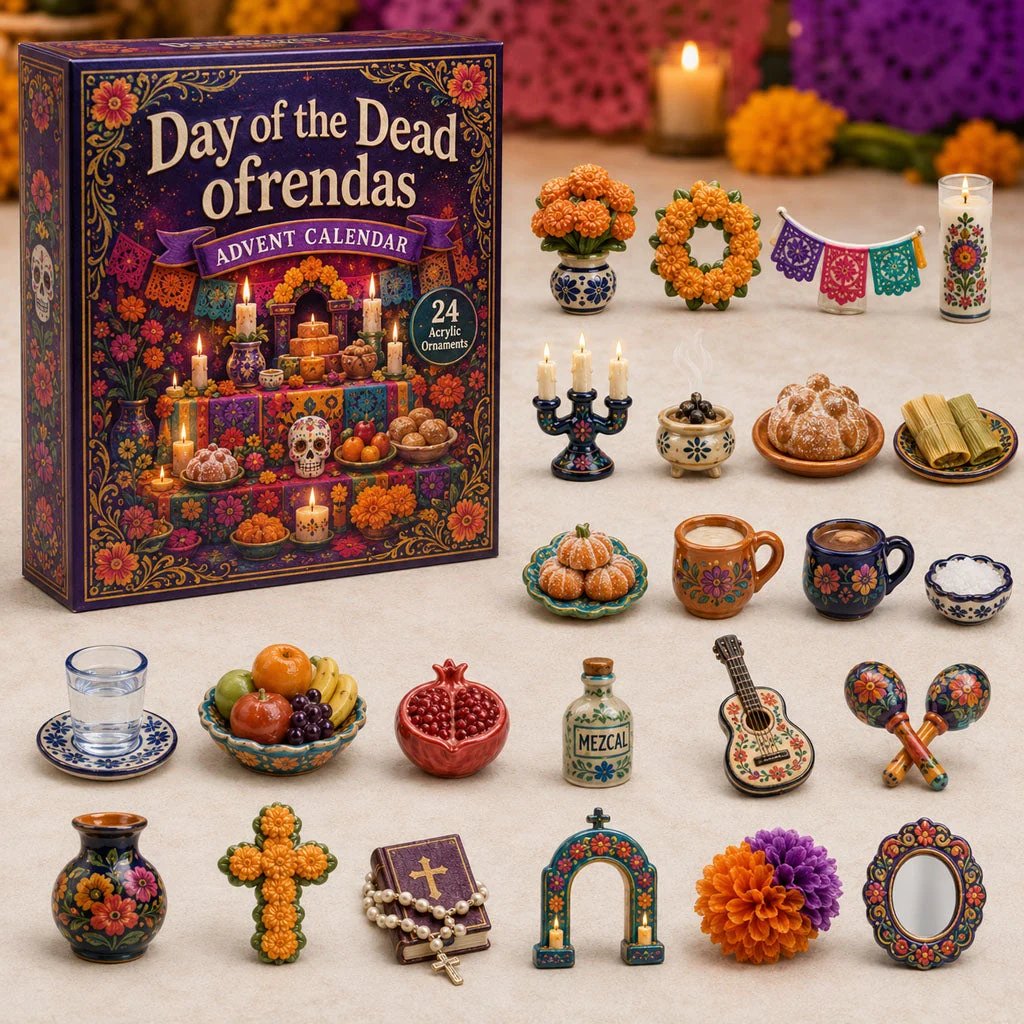 💀🌼 24 Days of Ofrenda Memories – Colorful Keepsake Countdown Collection 2026