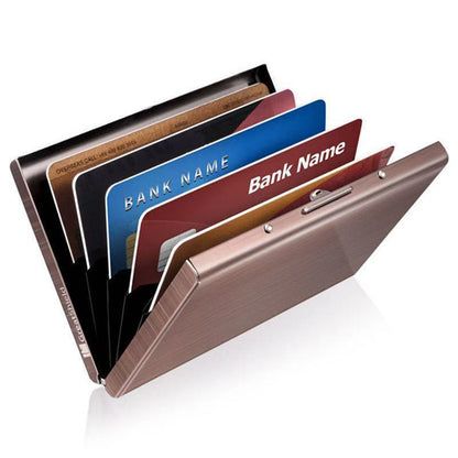 💳 Stainless Steel RFID-Blocking Card Holder🎁