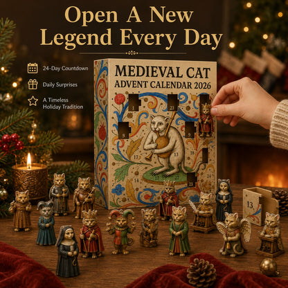 🐱🏰 Medieval Cat Advent Calendar 2026 – 24 Days of Hilarious Medieval Cat Collectibles 🎄✨