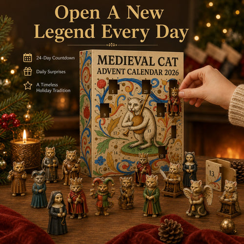 🐱🏰 Medieval Cat Advent Calendar 2026 – 24 Days of Hilarious Medieval Cat Collectibles 🎄✨