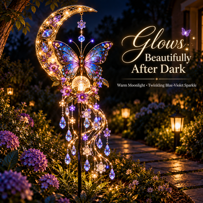 🦋✨ Butterfly Moon Garden Cascade™ – Turn Your Garden Into a Fairytale