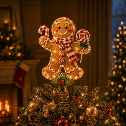 ⏳ Last Day 49% OFF – 🎅  Lighted Christmas Tree Topper Collection | 7 Festive Character Designs To Transform Your Tree Into A Holiday Showpiece ✨