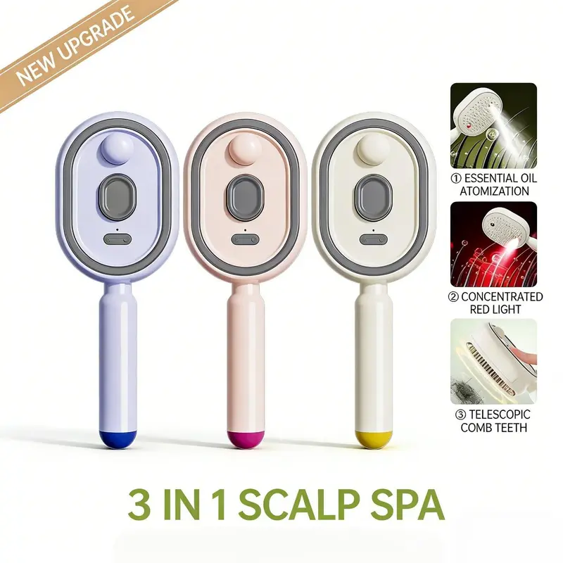 🔥Electric Spray Air Cushion Massage Comb💗