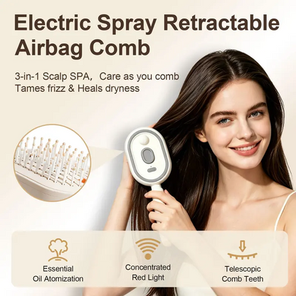 🔥Electric Spray Air Cushion Massage Comb💗
