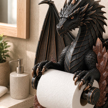🐉Crystal Dragon Toilet Paper Holder