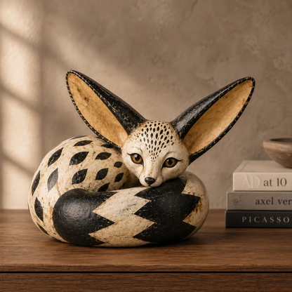 🎁Vintage Fennec Fox Sculpture