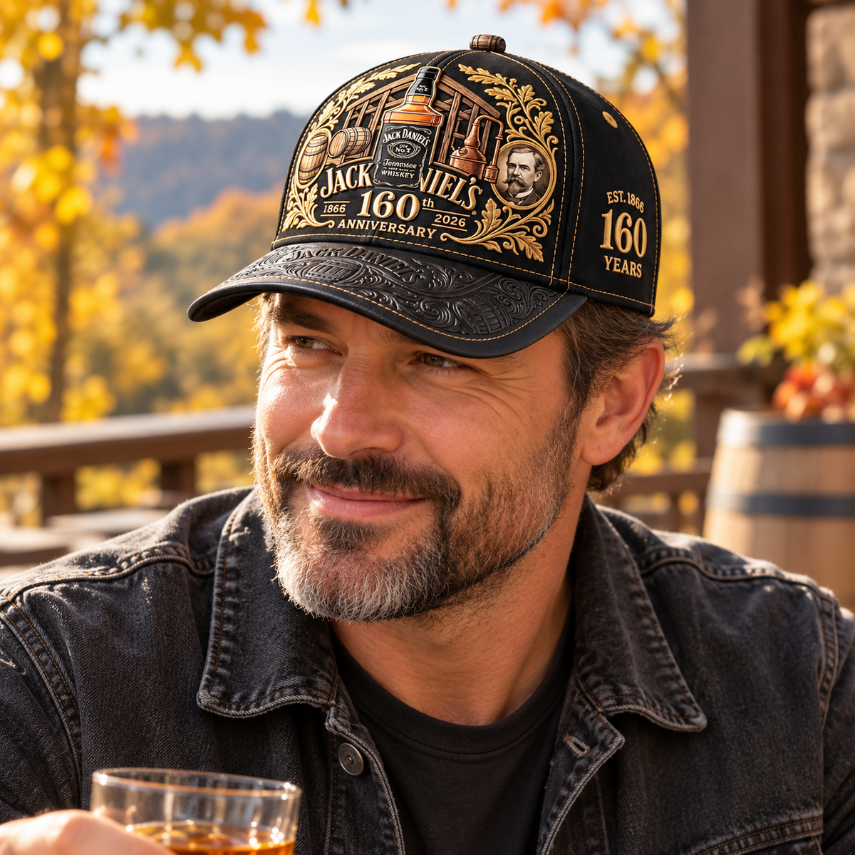 Jack Daniel's 160th Anniversary Limited Edition Cap