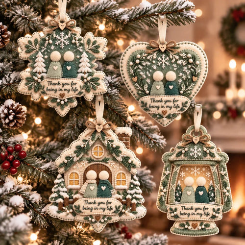 Limited-Edition🔥40%OFF🔥  - 🧶Handcrafted Felt Holiday Ornament