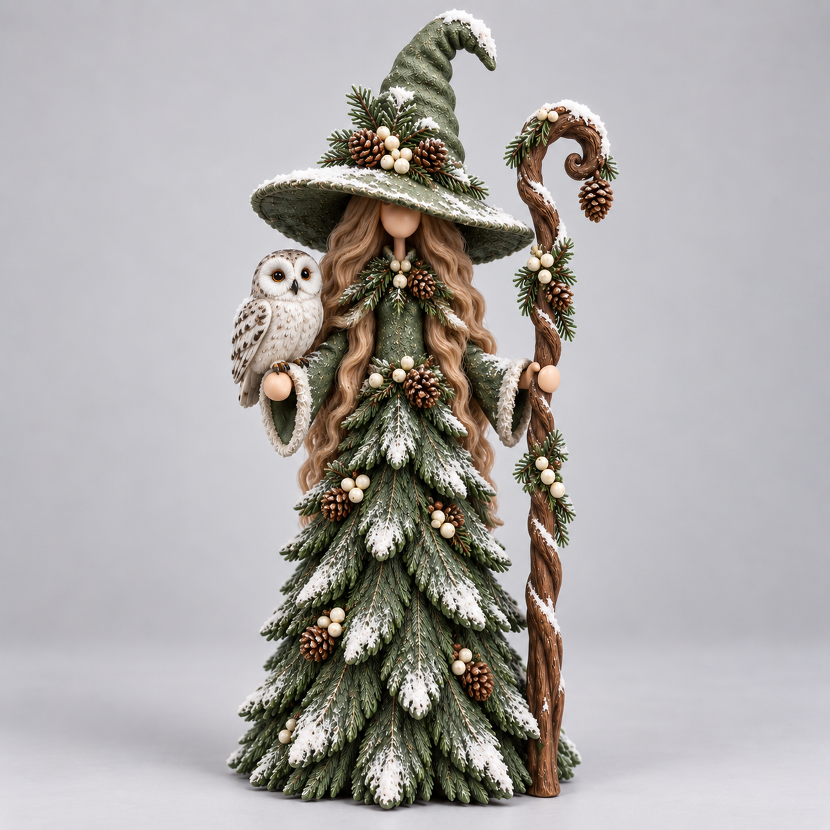 🧙‍♀️🎄Magical Christmas Witch Figurines