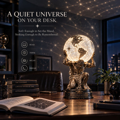 🌍 Atlas Illuminated World Sphere Lamp🌌