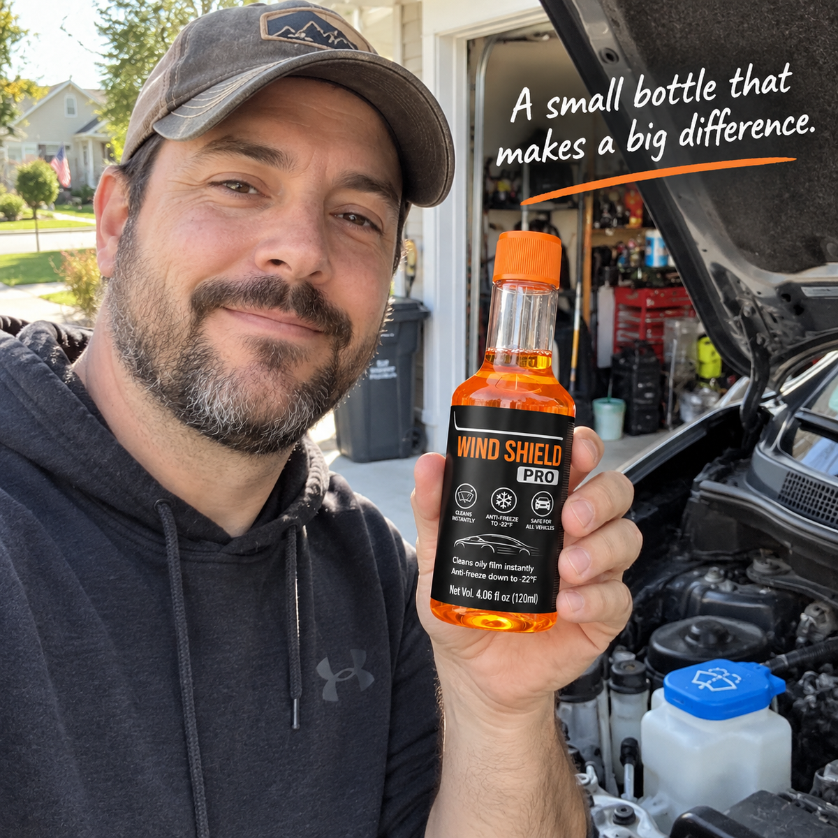 Windshield Pro Concentrate – Clearer Glass, Cleaner Vision in Any Season