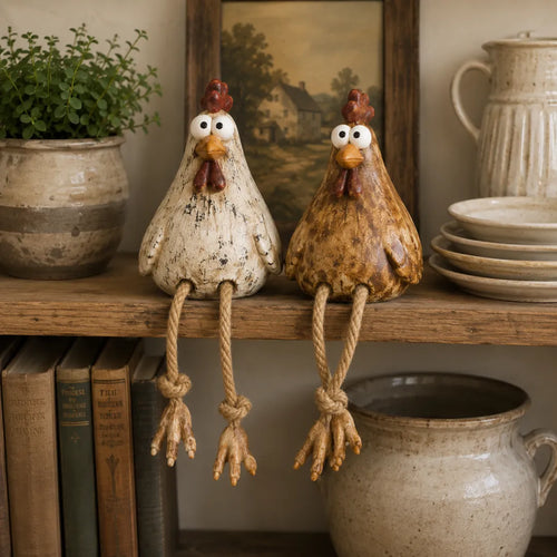 🎁Whimsical Farmhouse Flock Figurines — Charming Animal Pairs for Cozy Country Homes