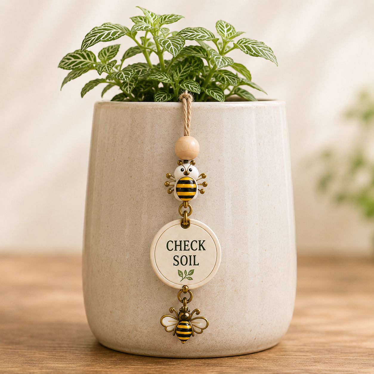🌿 Plant Watering Reminder Charm – Flip Tracker for Healthy Plants