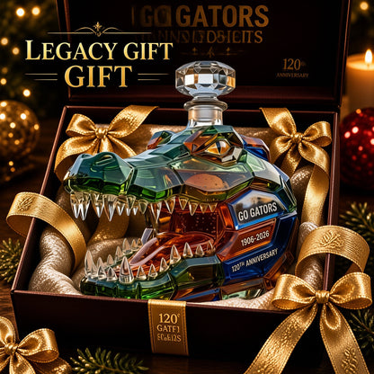 🐊 120th Anniversary Crocodile Decanter