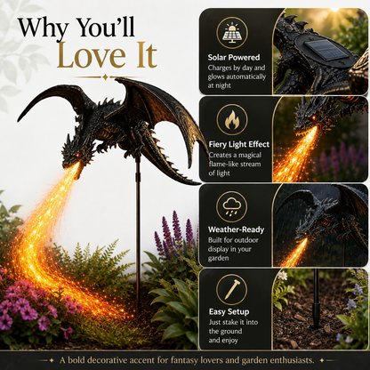✨Solar Dragon Fire Garden Light