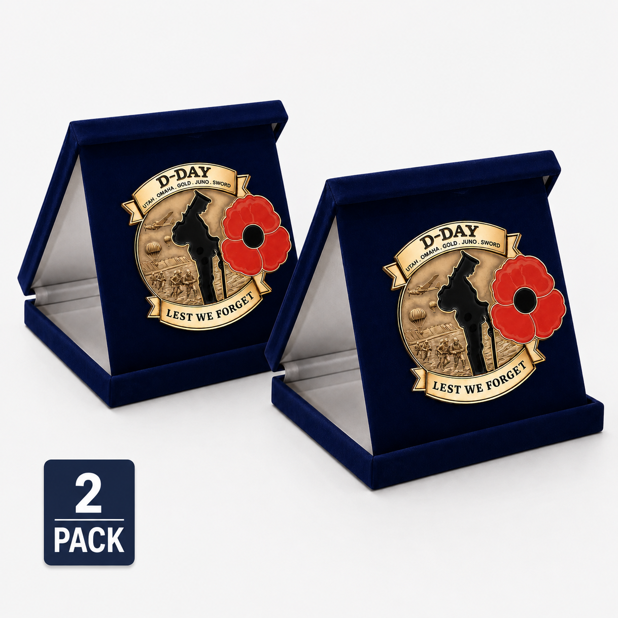 Limited Edition 80th Anniversary Commemorative Brooch