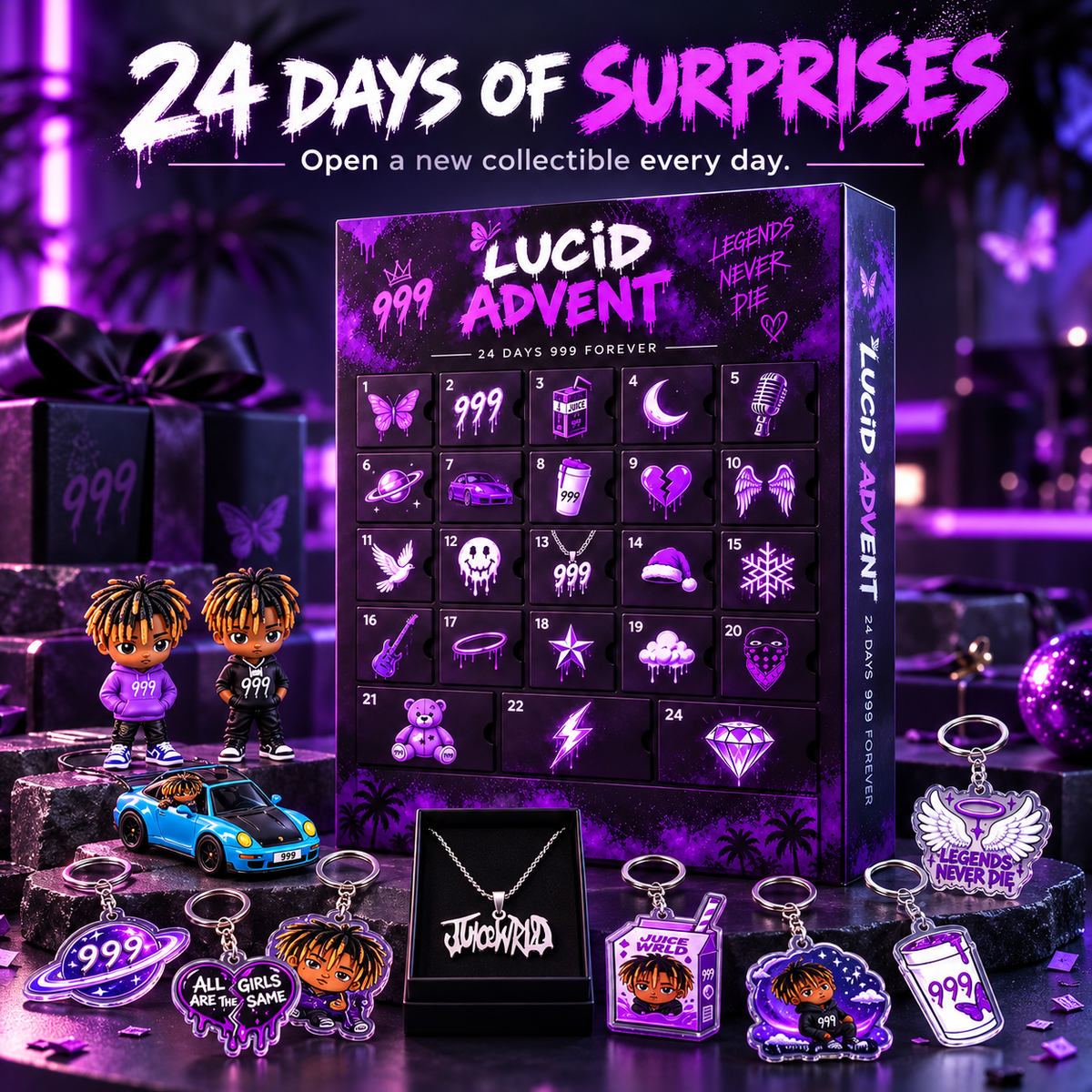 Lucid Advent 24-Day Collectible Calendar