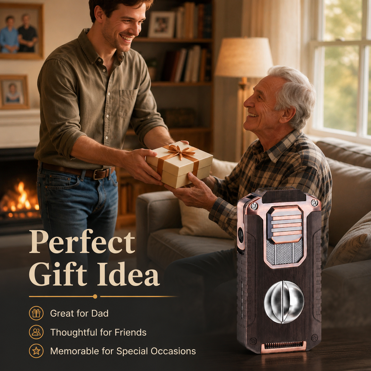 Perfect gift idea scene