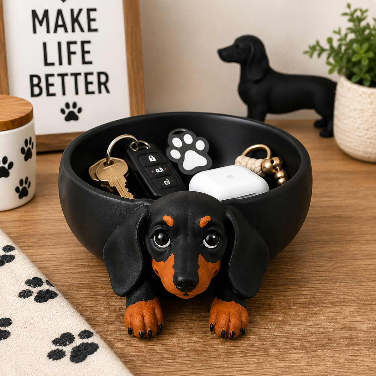 Dachshund Catch All Tray