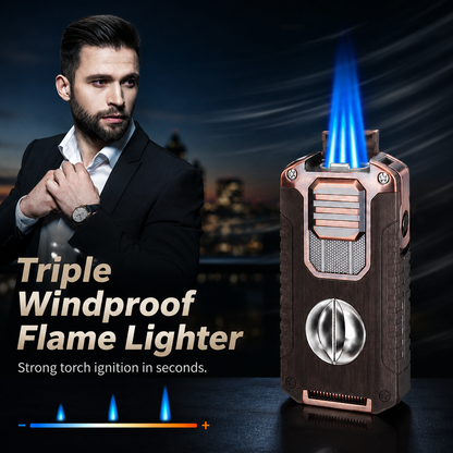 Vintage Luxury Refillable Metal Lighter