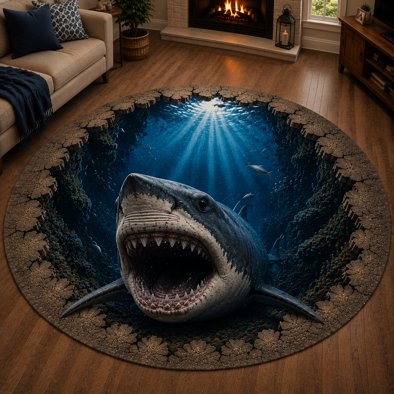 ✨🌊A Realistic 3D Ocean World Beneath Your Feet