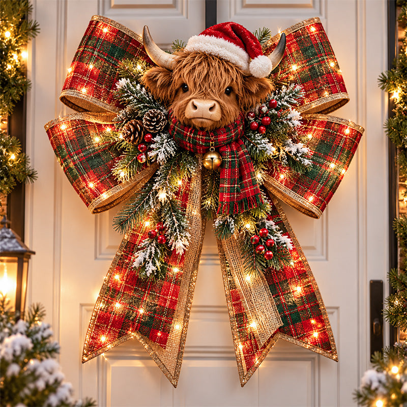 🎀 Giant Christmas Glow Bows | 6 Magical Light-Up Holiday Styles