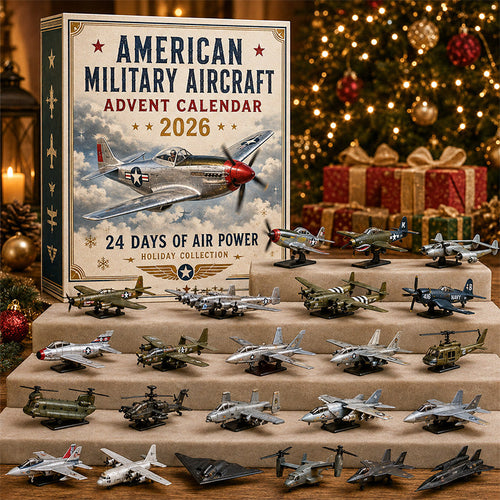 ✈️🇺🇸 American Military Aircraft Advent Calendar 2026 🎁– 24 Days of Air Power