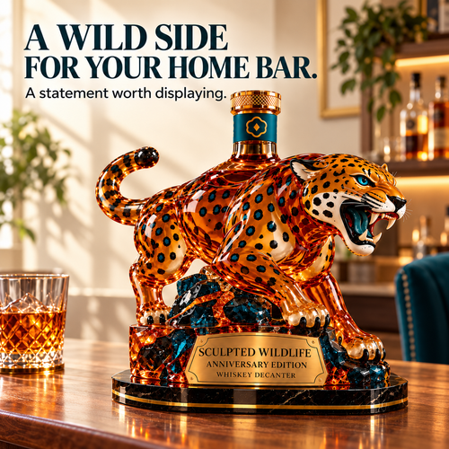 Jacksonville Jaguars–Inspired Whiskey Decanter — Special Collector’s Edition