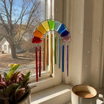 Rainbow Sun Catcher Wind Chime