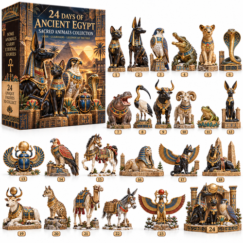 🐈‍⬛🏺24 Days of Ancient Egypt – Sacred Animals & Guardians Collection