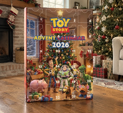 ✨Toy Story 2026 Advent Calendar – 24 Days of Christmas Surprises & Collectible Character Figures