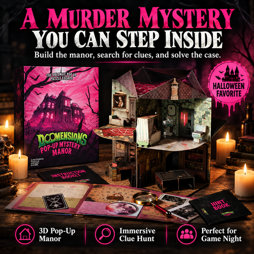 3D Pop-Up Mystery Manor – Immersive Murder Mystery Puzzle Game
